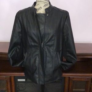 Larry Levine leather jacket size XL